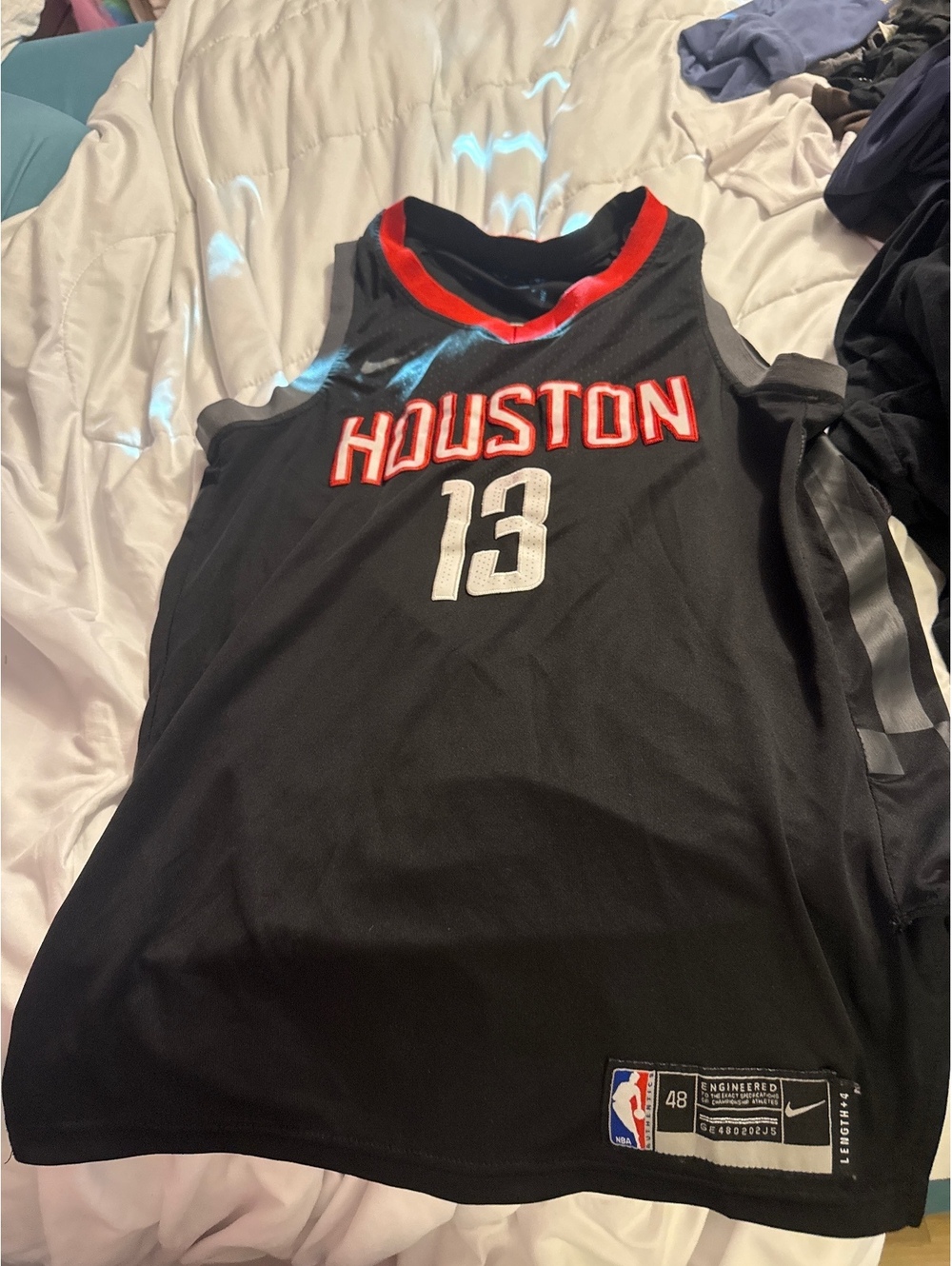 Nike NBA Houston Rockets James Harden #13 Basketball Jersey Size 48